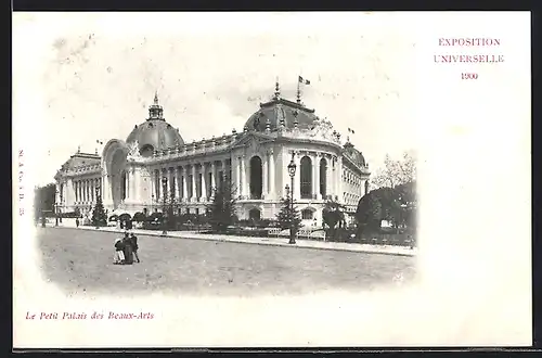 AK Paris, Exposition Universelle 1900, Le Petit Palais des Beaux Arts