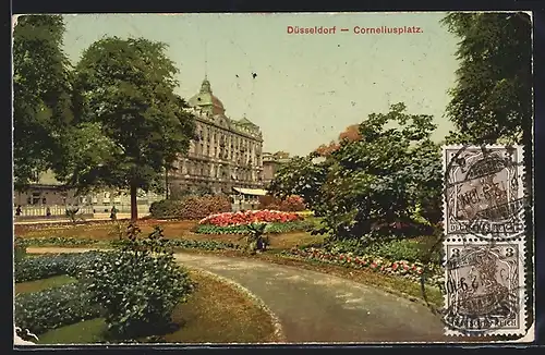 AK Düsseldorf, Corneliusplatz