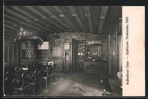 AK Chur, Hofkellerei, Trinkstube 1522