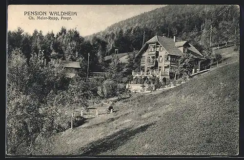 AK Hilterfingen, Pension Waldheim
