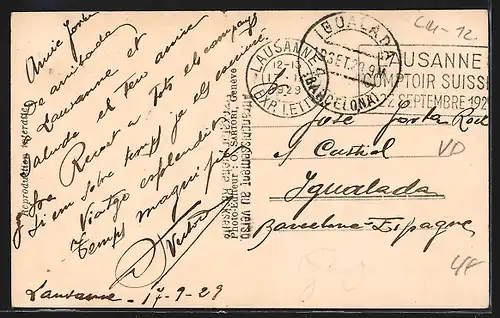 AK Geneve, Hotel de la Metropole