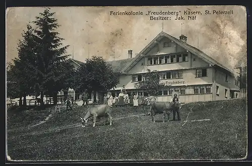 AK Sankt Peterzell, Ferienkolonie Freudenberg