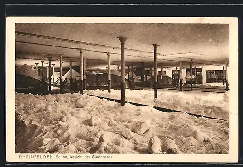 AK Rheinfelden, Saline, Ansicht des Siedhauses
