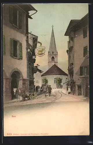 AK Bex, Blick zur Kirche