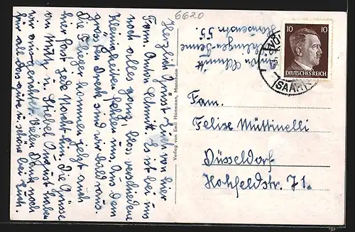 AK Völklingen / Saar, Röchling`sche Eisen- und Stahlwerke