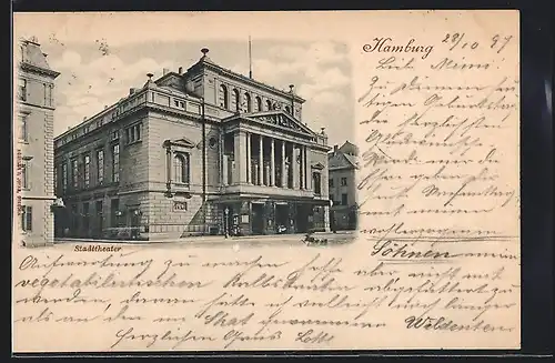 AK Hamburg-Neustadt, Stadttheater