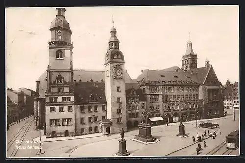 AK Chemnitz i. Sa., Neues Rathaus