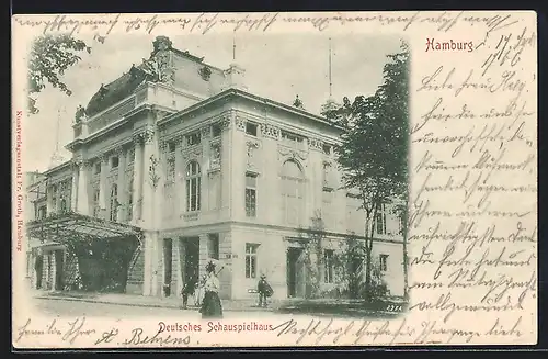 AK Hamburg-St.Georg, Deutsches Schauspielhaus