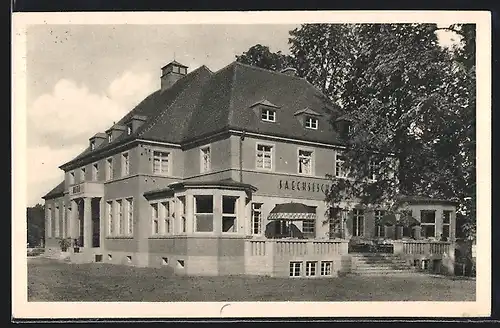 AK Berggiesshübel, Kurhotel Sächsisches Haus