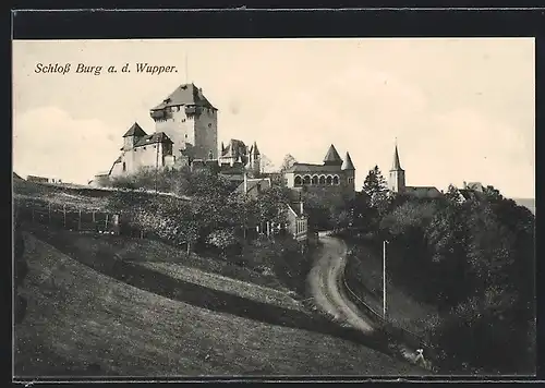 AK Burg a. d. Wupper, Schloss