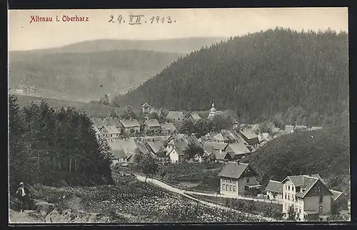 AK Altenau / Oberharz, Panorama