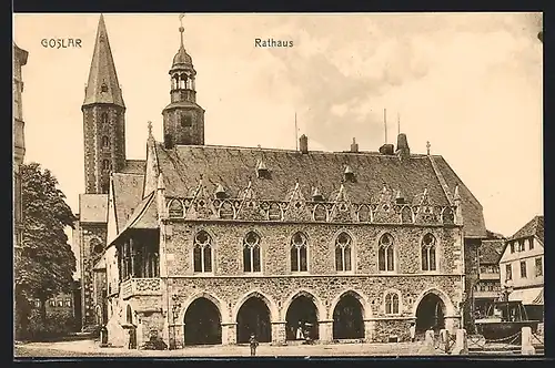 AK Goslar / Harz, Rathaus