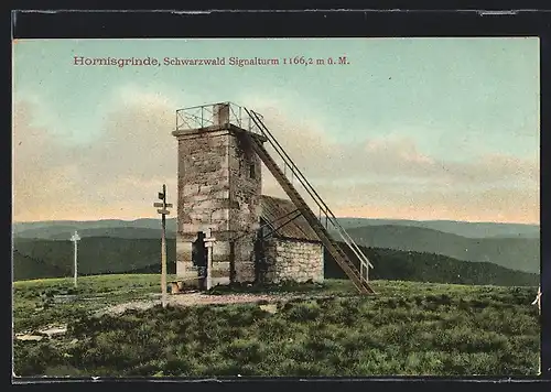 AK Hornisgrinde, am Schwarzwald Signalturm