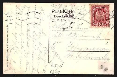 AK Prerau, vor dem Bahnhof