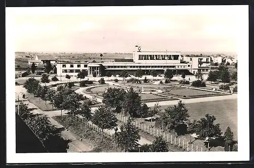 AK Bad Podiebrad, Bahnhof