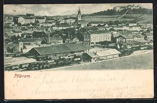 AK Pribram, Celkový pohled, Nádrazi