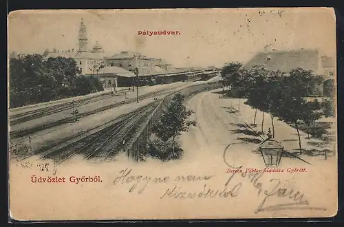 AK Györböl, Pályaudvar