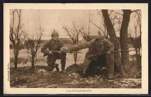 AK Eine Schleichpatrouille auf dem Schlachtfeld