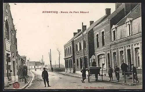 AK Audruicq, Route du Fort Batard