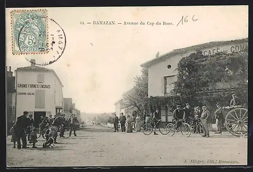 AK Damazan, Avenue du Cap du Bose