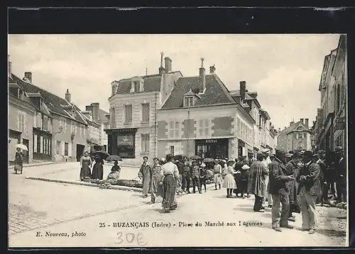 AK Buzancais, Place du Marché aux Logumes