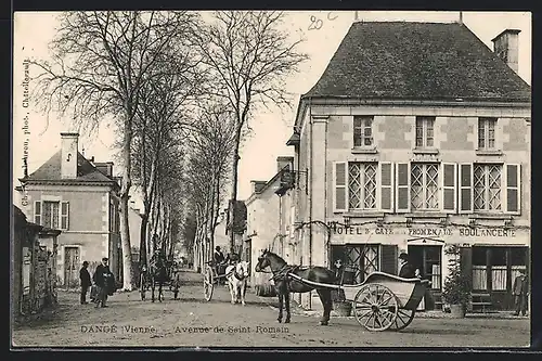 AK Dangé, Avenue de Saint-Romain