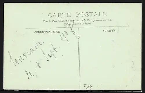 AK Houlgate, La Rue Baumier