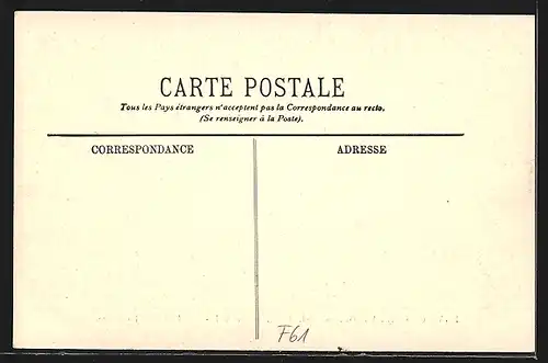 AK Tessé-la-Madeleine, la Place