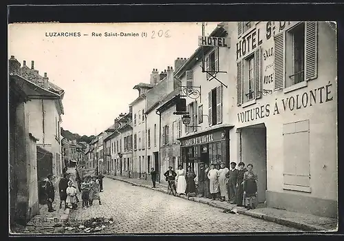 AK Luzarches, Rue Saint-Damien
