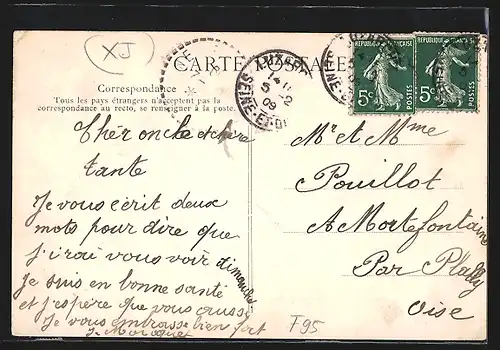 AK Luzarches, Rue Saint-Damien