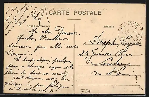 AK Montbard, Vue des Usines Métallurgiques