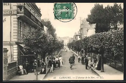 AK Cabourg, l'avenue de la Mer