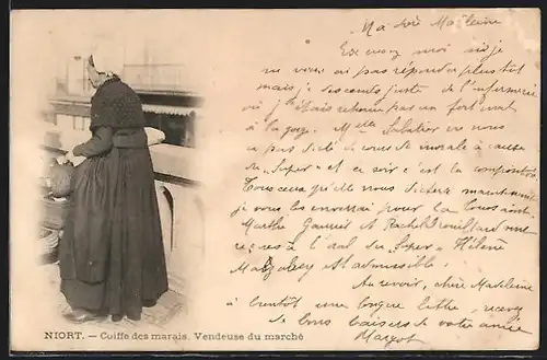 AK Niort, Coiffe des marais, Vendeuse du marché