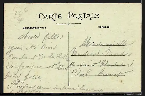 AK Creuse, Types Creusois, Y`au garde mou moutons in fialan mon couligno