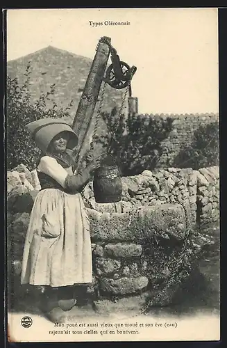 AK Types Oléronnais, Mon poué est aussi vieux que moué et son éve