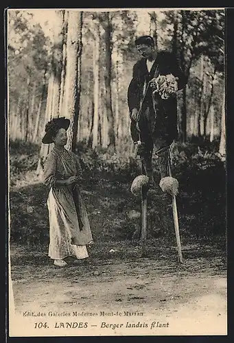 AK Landes, Berger landais filant