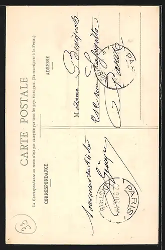 AK Types Bordelais, Coiffure de la Gironde