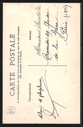 AK Types du Centre, Sur la Route, Récit intéressant