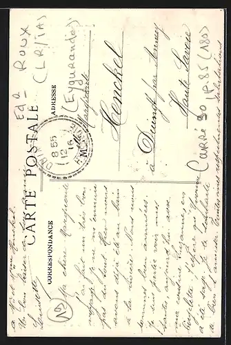 AK Auvergne, Pauvre Vieille