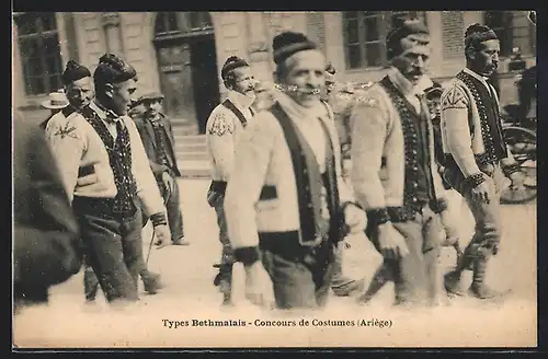 AK Pyrenäen / Pyrénées, Types Bethmalais, Concours de Costumes