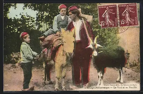 AK Ariège, le Veuf et sa Famille