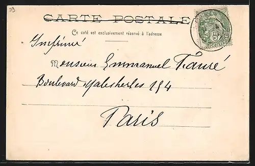 AK Bethmalais, Bethmalaise avec berceau