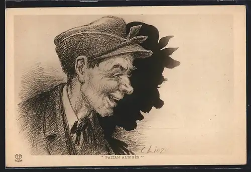 Künstler-AK sign. C. Liozu: Paizan Albigès