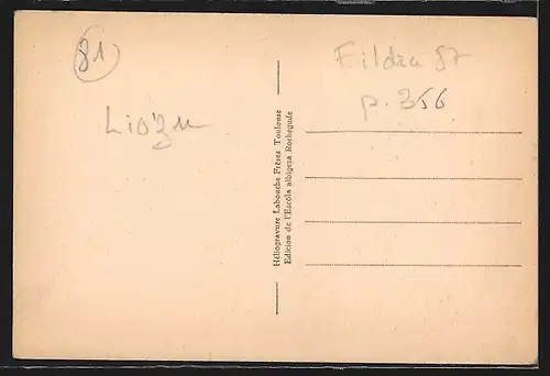 Künstler-AK sign. C. Liozu: Paizan Albigès