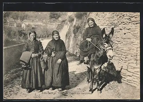 AK Luchon, Types des environs
