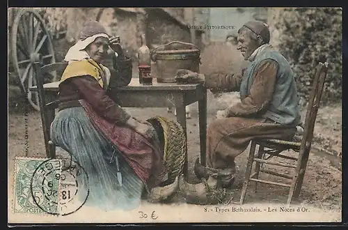 AK Bethmalais, Types Bethmalaises, les Noces d`Or