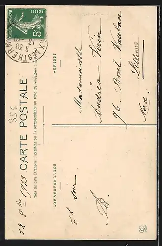 AK altes Bauernpaar aus Ariége, Vallée du Suc