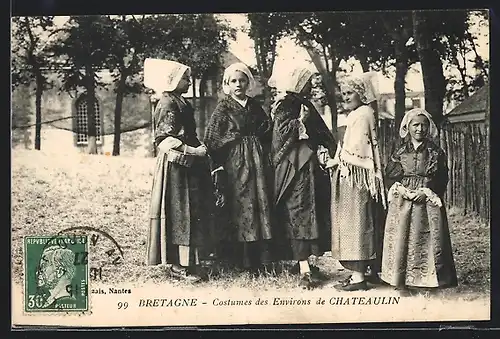 AK Chateaulin, Costumes des Bretonnes