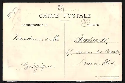 AK Bretagne, Monuments Mégalithiques, Doimen de Rostudel