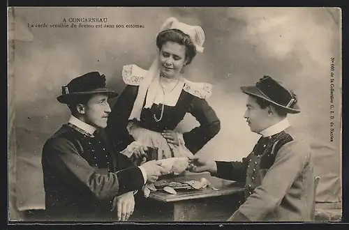 AK Concarneau, La corde sensible du Breton est dans son estomac